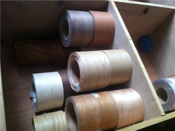 walnut Wood Veneer Edgebanding for Plywood Edges and furniture decoration