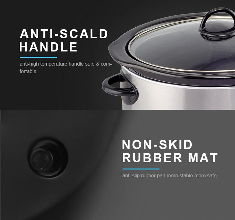 The kitchen appliances double slow cooker photos big industrial cooking pot