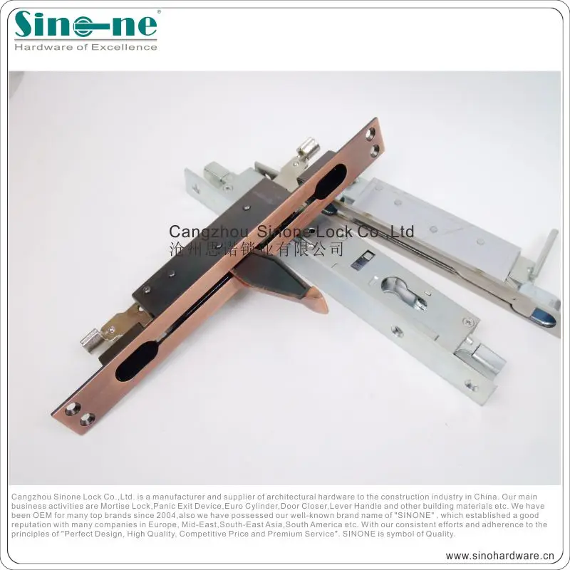 Flush Bolt Ss304 Solid Casting Lever Extended Bolt Double Action For