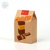 Wholesale Custom Bakery Grease Proofing Waxed Kraft Paper Bag Jakarta With Custom Logo