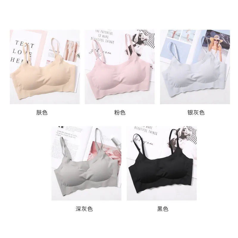 New fashion Japan hot sale seamless sleep push up breast bra