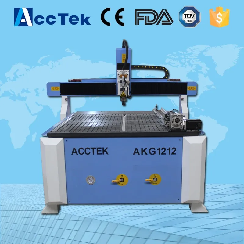 1212 Acctek High Speed 1212 Vacuum Table Ballscrew CNC Router Woodworking