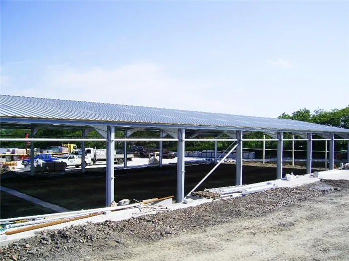 prefabricated construction steel structure logistics warehouse