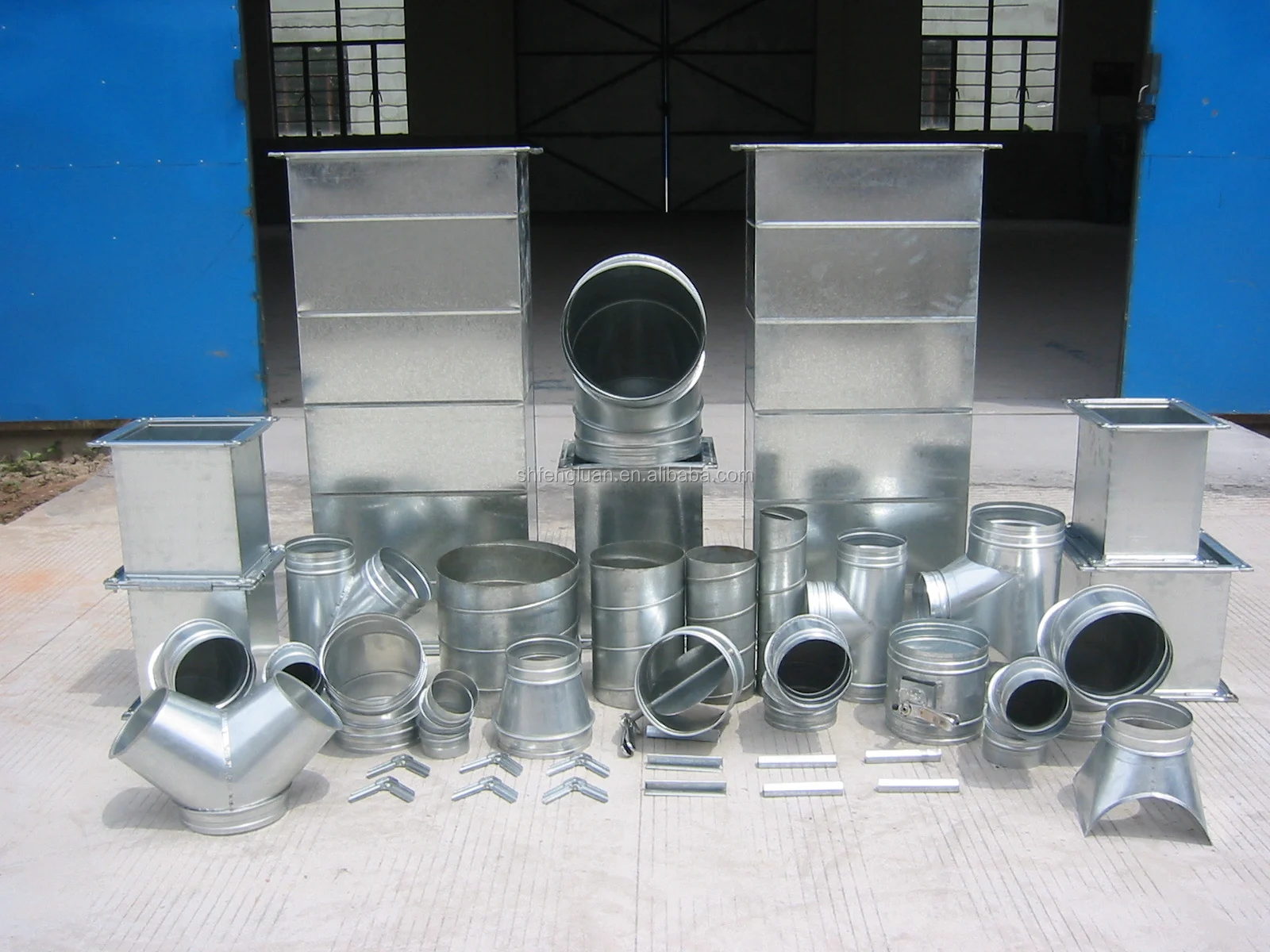 Galvanized Hvac Ductwork Rectangular Duct Tdc Air Duct Buy