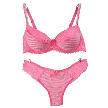 100 Cotton Most Comfortable 34 Size Sexy Bra And Panty Set In Pink Buy Bra And Panty Setbra Panty Set Sexy34 Size Bra Bra And Panty Set Product