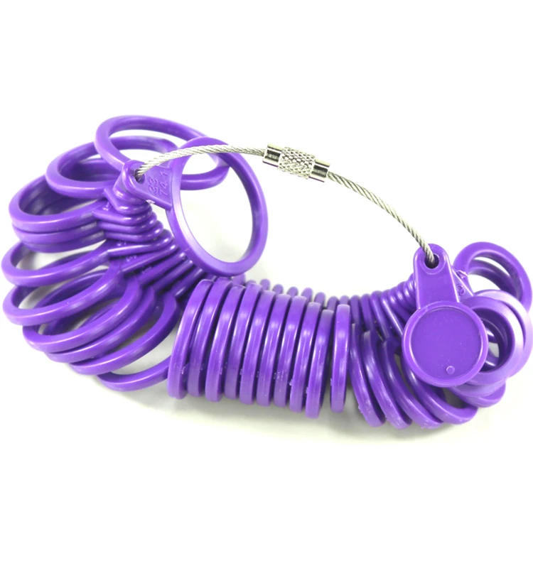 plastic ring sizer jewelry measure tool buy plastic ring sizer