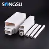 Good insulation fire-proof 16x16 25x16 40x16 40x25 50x50 pvc cable trunking