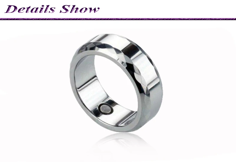 Silver Plated Stainless Steel Energy Powder Blood Pressure Rings Buy