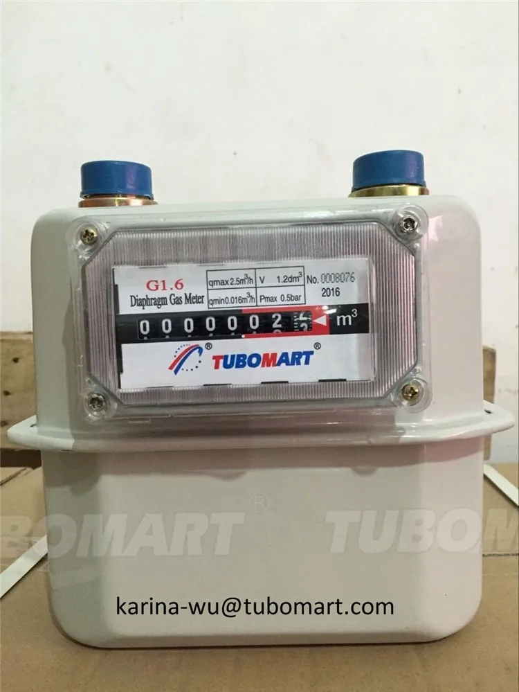 Residential Diaphragm Gas Meter G1.6 Buy Electronic Gas Meter,Gas