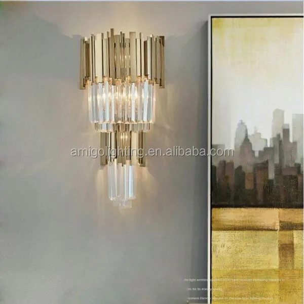 Tasarlanmış Dekoratif Lüks Kristal Duvar Lambası Ev Için Buy Kristal Tasarlanmış Dekoratif Lüks Kristal Duvar Lambası Ev Için Buy Kristal
