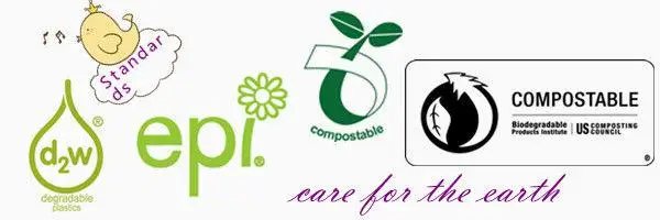 printed plastic wicket bag