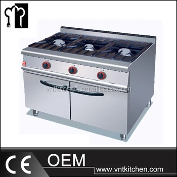 Modern Kitchen Equipment 3 burner commercial restaurant stainless steel gas kitchen Modern Kitchen Equipment 3 burner commercial restaurant stainless steel gas kitchen