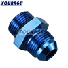 Aluminum Male Thread JIC 6 AN to -6AN ORB O-ring Port Fuel Pump Rail Pipe Adapter Fittings