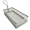Professional customize stainless steel french fry basket used in restaurant for bread