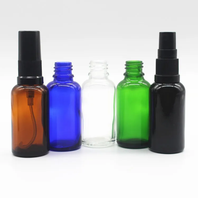 30ml Spray Glass Bottle 1oz Glass Spray Bottle 30ml White Frosted Glass Bottle With Golden