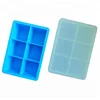 Ice Tray Large Cubes With Lid Cover