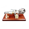 Physics Stirling Engine Model with Generator and LED Light