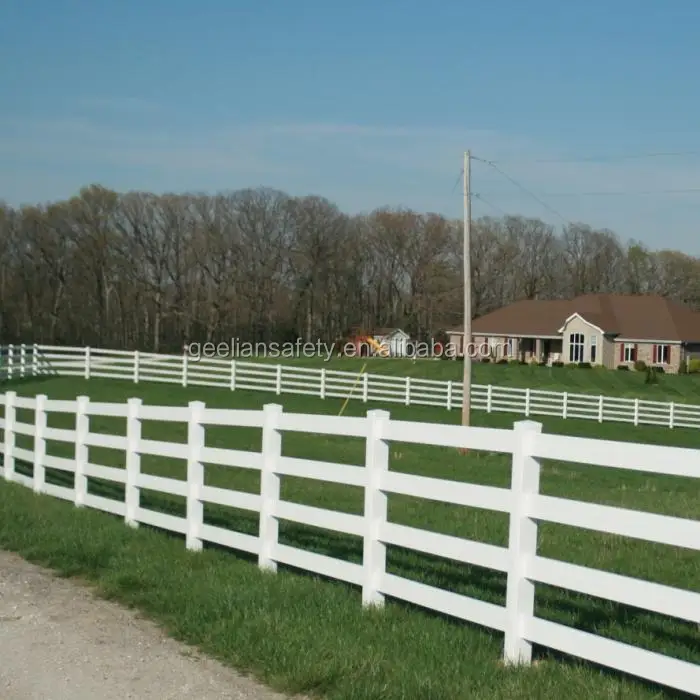 Used Vinyl Fence For Sale,Cheap Horse Sheep Corral Cattle Vinyl