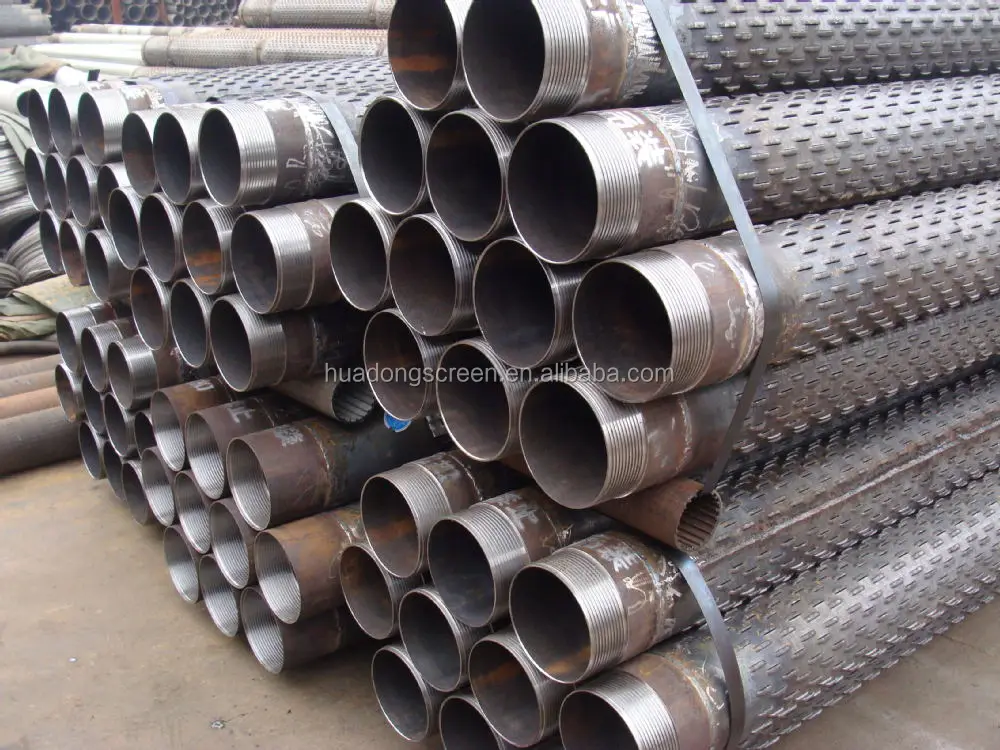 product-600-450 Deep well slot screen tube/perforated bridge slot filter used in mineral processors