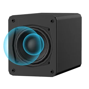 Portable sound bar with Subwoofer for Home TV/Cellphone/Home Theatre