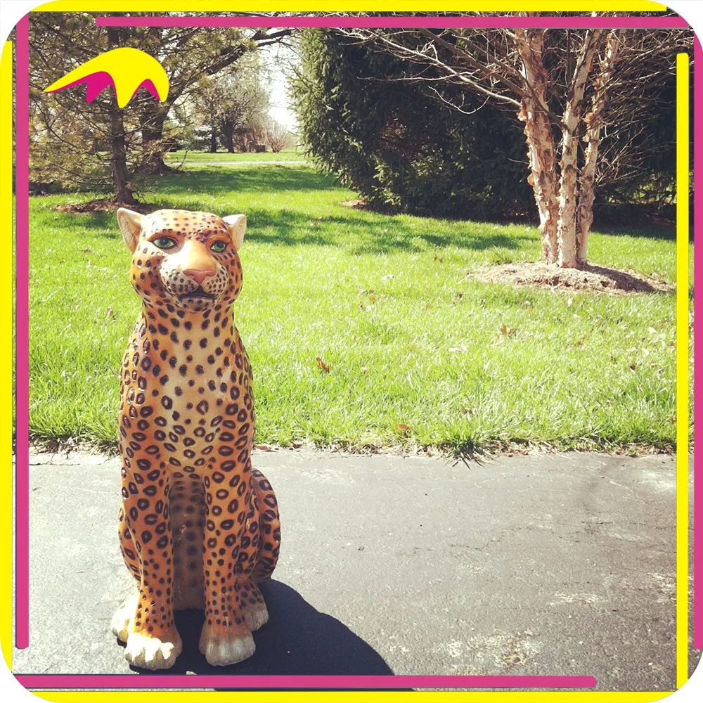 Kano4433 Fiberglass Life Size Leopard Statue For Sale Buy Life Size
