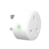2.1a Smart Wifi socket Home power meter socket UK wireless control plug with socket app alexa