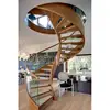 prefabricated exterior indoor stairs spiral shape