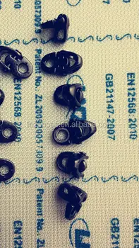 shoe lace hooks metal