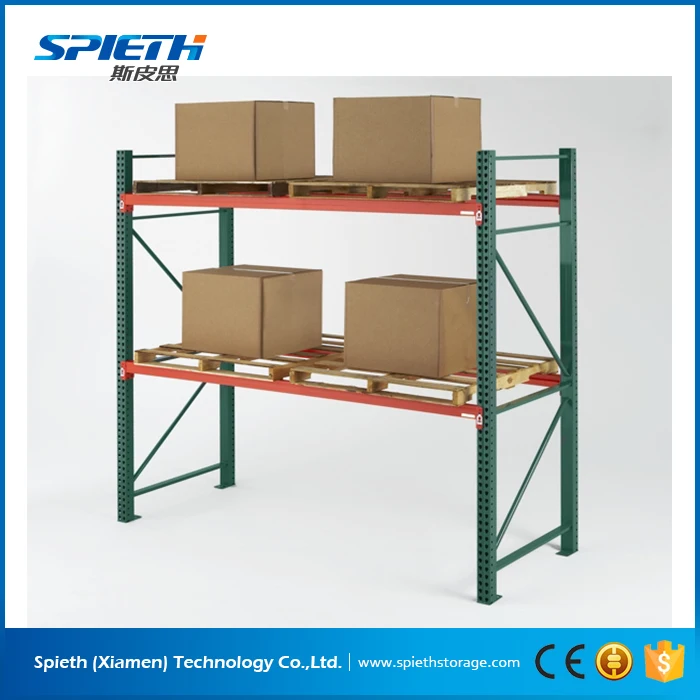 Warehouse numbering system teardrop long span shelving