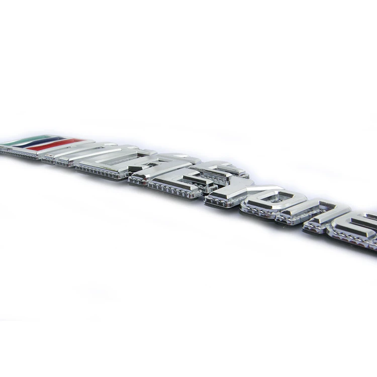 Custom Design Abs Plastic Embossed Label Self Adhesive Plastic Logo