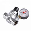 Yuhuan Junxiang lead free Adjustable 1/2" 15mm Water Pressure Reducer Valve with Pressure Gauge