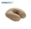 Plane Microbead Memory Foam Plush Neck Air Roll Rest Protector One Nod Travel Pillow Trip 360 Head Neck Wrap Support With Bag