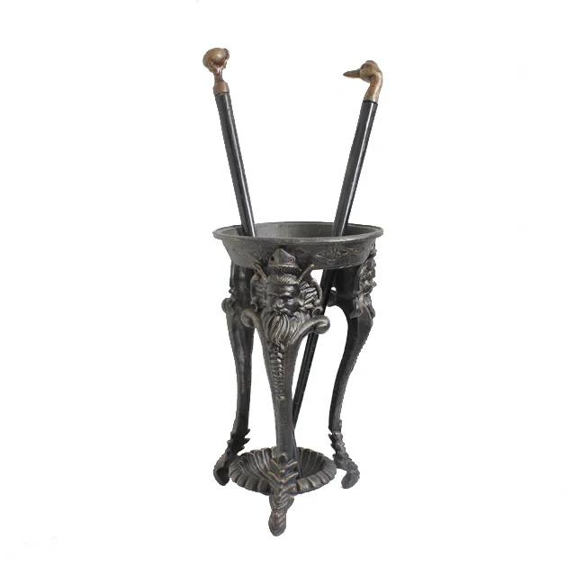 Antique oldman umbrella stands for garden ornaments