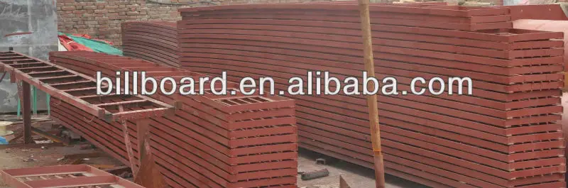 two-side sample signboard design outdoor steel structure advertising billboard highway