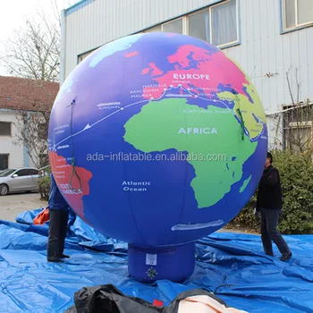 giant inflatable earth ball