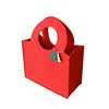 New products eco friendly cheap fancy wholesale bulk small fabric felt custom logo christmas gift bags
