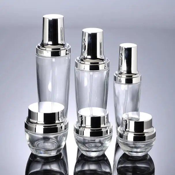 Luxury Black Glass Serum Bottle With Dropper/pump,100ml 120ml Cosmetic