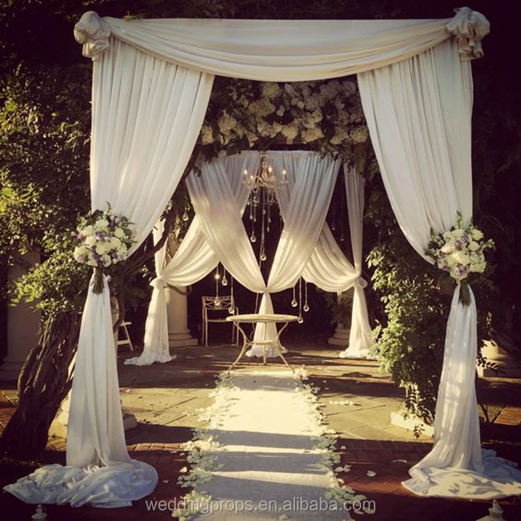 Modern Square Drape Hotel Drape For Wedding Buy Sheer Drapes For