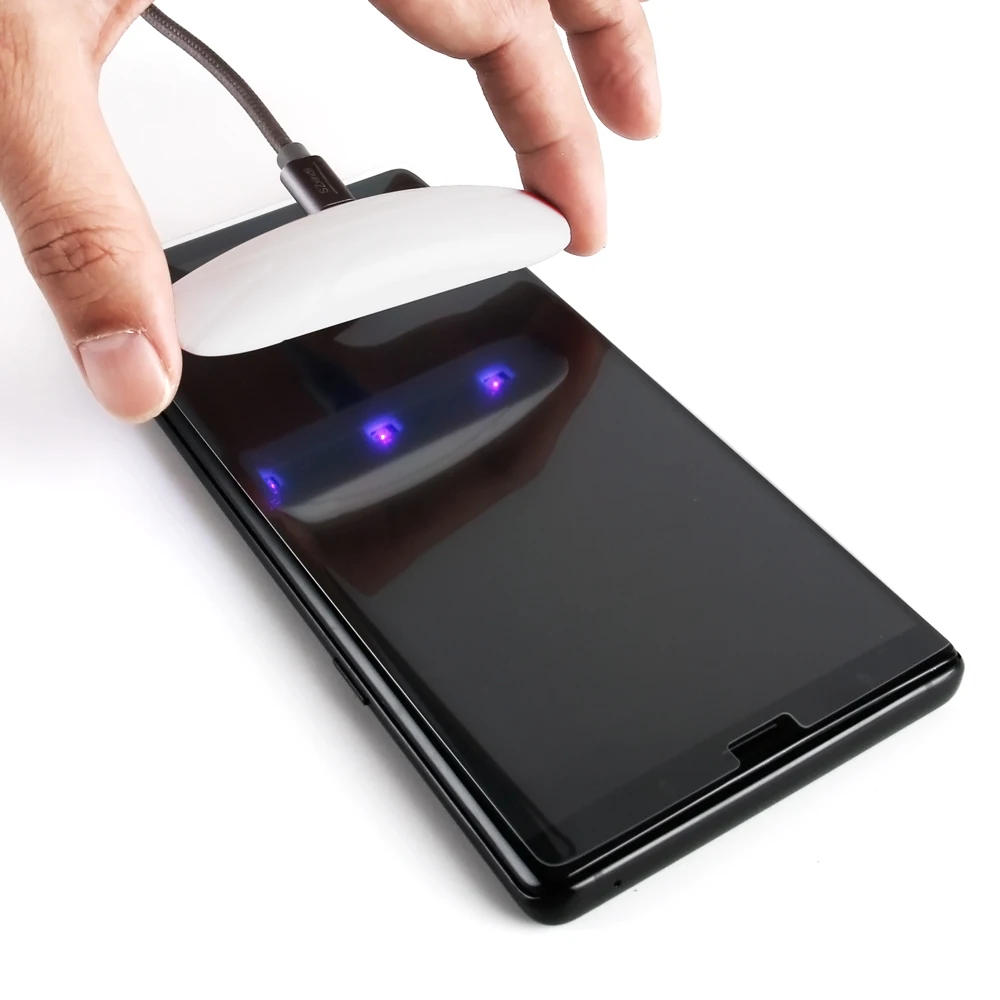 Liquid Tempered Glass With Uv Glue Screen Protector For Samsung S22