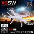 Original Syma X5SW wifi rc drone quadcopter with camera fpv headless axis real time quad copter