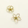 flower filigree you and me jewelry findings components