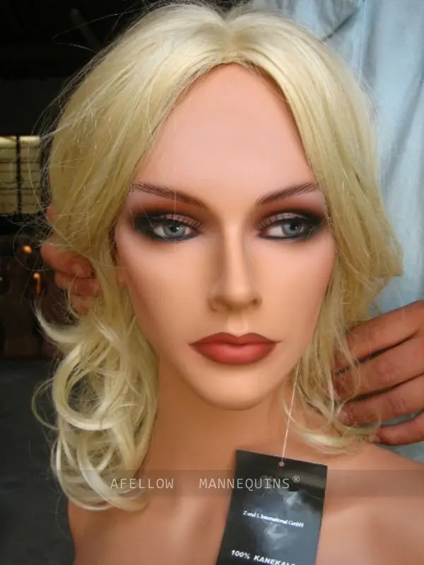 AFELLOW realistic manual female mannequin makeup AFMU4, View natural