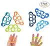Hand Grip Strengthener Finger Stretcher Silicone Strength Trainer Hand Exerciser for Rock Climbing Training And Finger Training