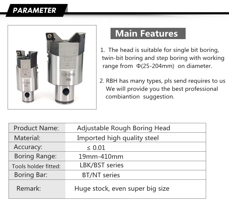 Rbh2533mm Multi Boring Head Boring Boring Tools Buy Boring Tools