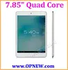 7.85 inch Retina IPS screen 4:3 ATM 7029 Quad core Tablet PC 1.6GHz with BT Wi-Fi, HDM, External 3G,Capacitive 1024*768
