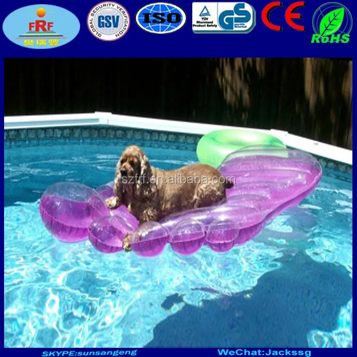 inflatable dog pool float