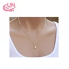 Necklaces Women New Fashion Jewelry Statement Rose Gold Plated Snake Bone Chain