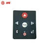 Conductive membrane oem remote key switch silicone rubber button pad