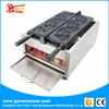 fun waffle making machine poo shape snacks auto commercial food truck waffle equipment
