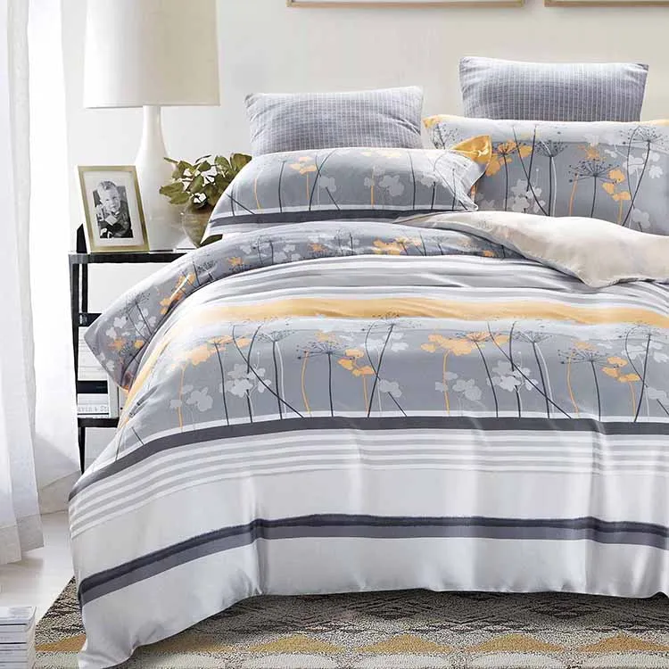 Hot Sell Custom Printed Photo Home Sense 4pcs Bedsheets Bedding Sets